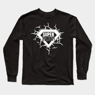 Super Mom Mothers Day Gift Long Sleeve T-Shirt